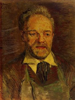 Vincent Van Gogh : Portrait of Pere Tanguy III